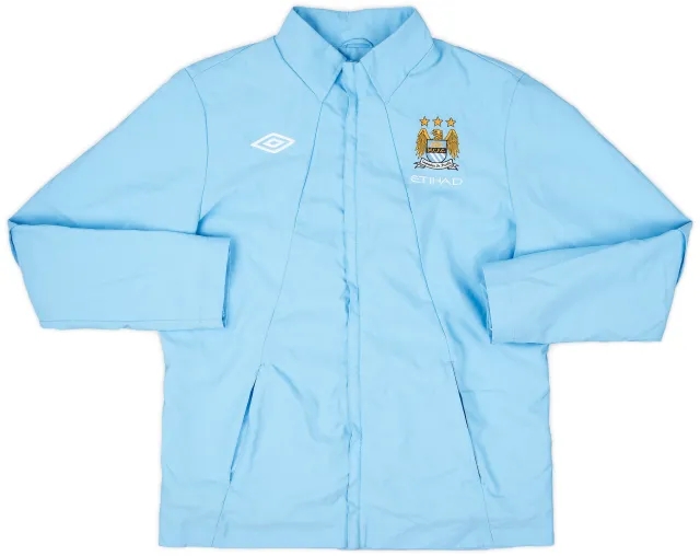 2010-11 Manchester City Umbro Coach Jacket - 8/10 - (L)