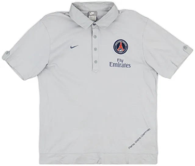 2007-08 Paris Saint-Germain Nike Polo Shirt - 7/10 - (L)