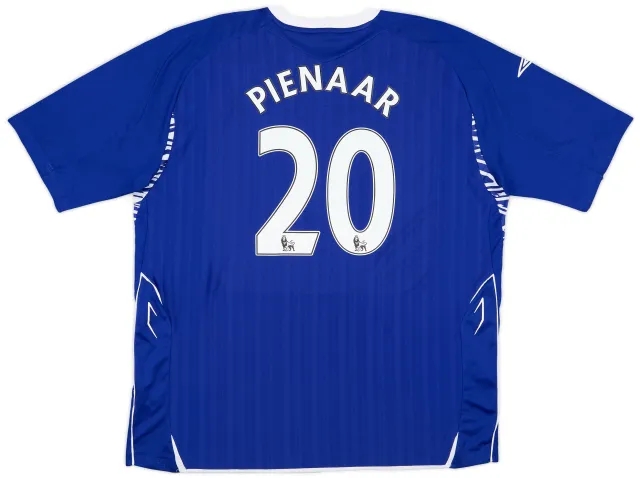 Umbro 2007-08 Everton Home Shirt Pienaar #20 - 9/10 - (3XL)
