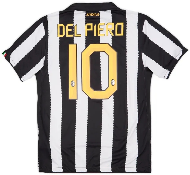 Nike 2010-11 Juventus Home Shirt Del Piero #10 - 7/10 - (M)