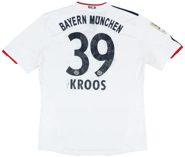 adidas 2010-11 Bayern Munich Away Shirt Kroos #39 - 4/10 - (L)