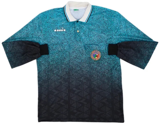 1990s Italy Diadora Referee L/S Shirt - 7/10 - (XL)