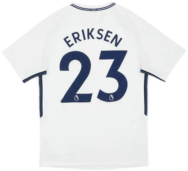 Nike 2017-18 Tottenham Home Shirt Eriksen #23 - 6/10 - (S)