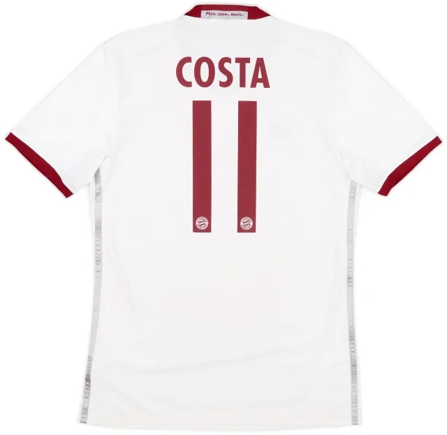 adidas 2016-17 Bayern Munich Third Shirt Costa #11 - 8/10 - (S)