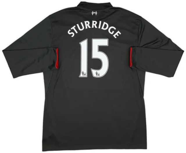 NewBalance 2015-16 Liverpool Third L/S Shirt Sturridge #15 - 9/10 - (3XL)