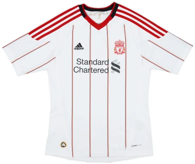 adidas 2010-11 Liverpool Away Shirt - 7/10 - (Women's S)