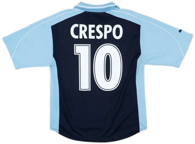 Puma 2001-02 Lazio European Away Shirt Crespo #10 - 6/10 - (M)