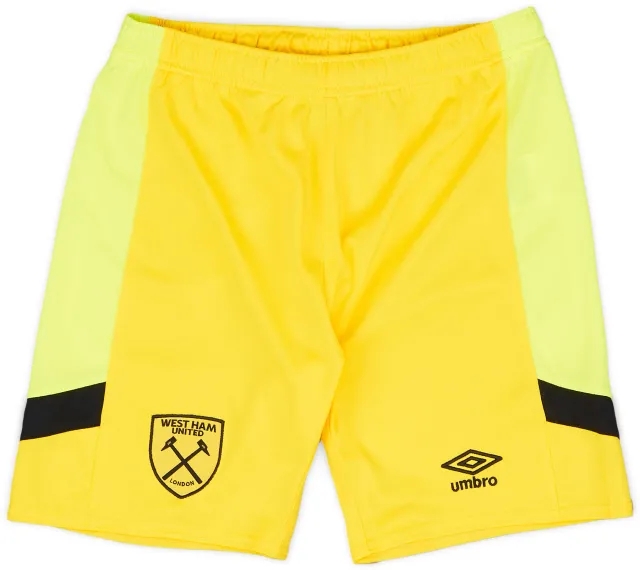 Umbro 2023-24 West Ham GK Away Shorts - As New - (L.Kids)