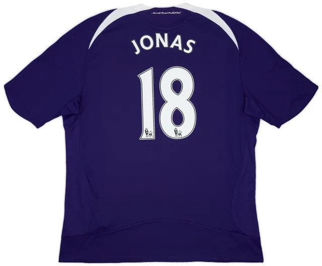 adidas 2008-09 Newcastle Away Shirt Jonas #18 - 6/10 - (XL)