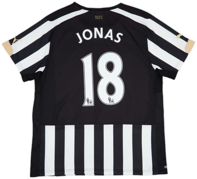 Puma 2014-15 Newcastle Home Shirt Jonas #18 - 5/10 - (M)