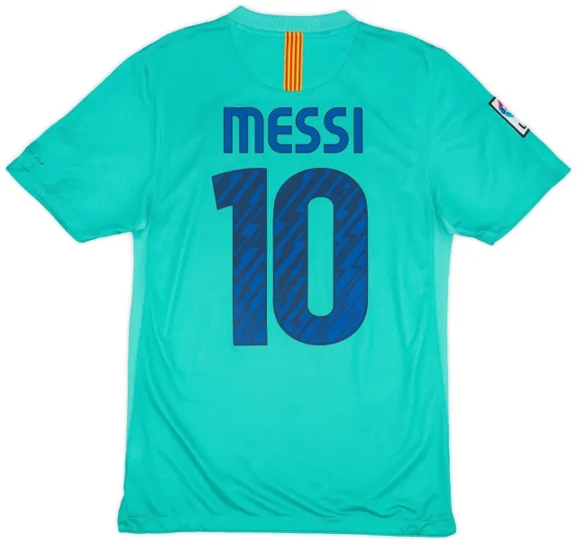 Nike 2010-11 Barcelona Away Shirt Messi #10 - 6/10 - (S)