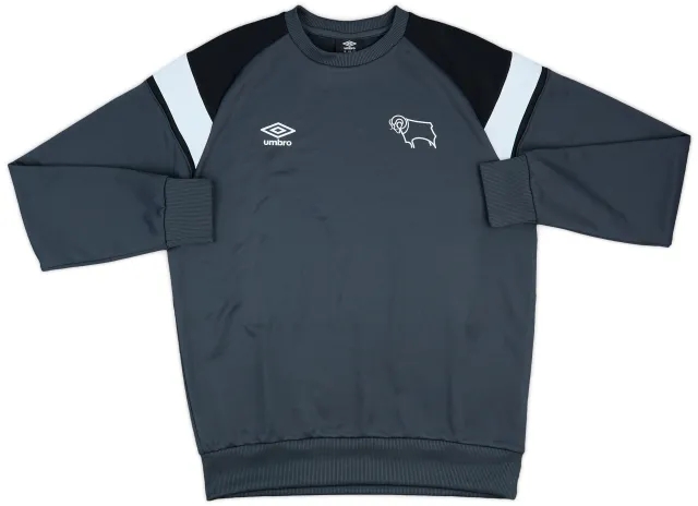 2016-17 Derby County Umbro Sweat Top - 8/10 - (L)