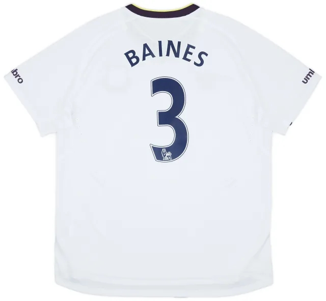 Umbro 2014-15 Everton Third Shirt Baines #3 - 8/10 - (XL)