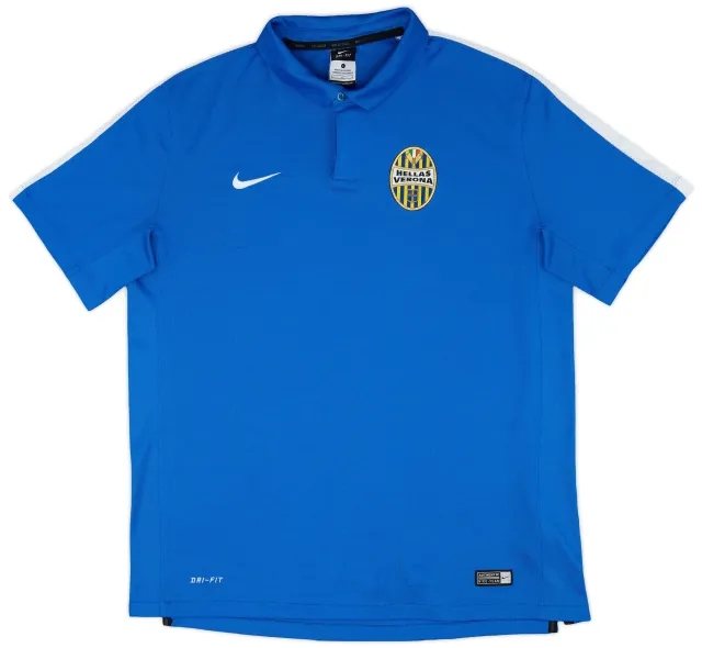 2015-16 Hellas Verona Nike Polo Shirt - 8/10 - (L)