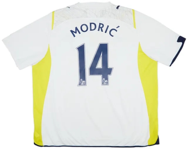 Puma 2009-10 Tottenham Home Shirt Modric #14 - 7/10 - (XXL)