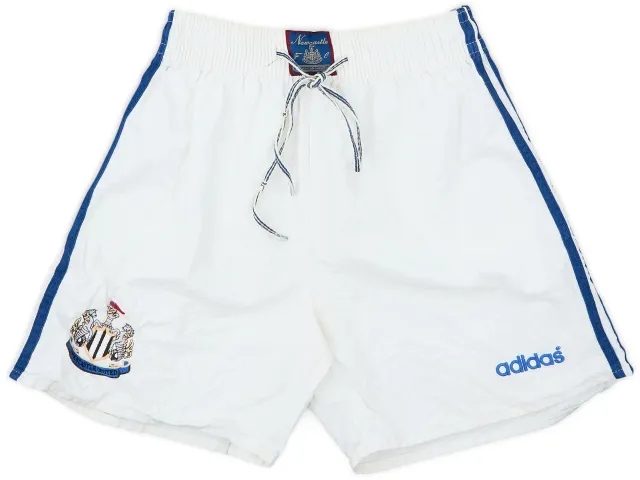 adidas 1995-96 Newcastle Away Shorts - 9/10 - (M)