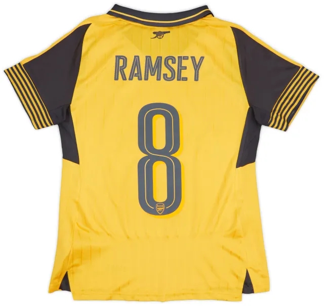 Puma 2016-17 Arsenal Away Shirt Ramsey #8 - 10/10 - (Women's M)