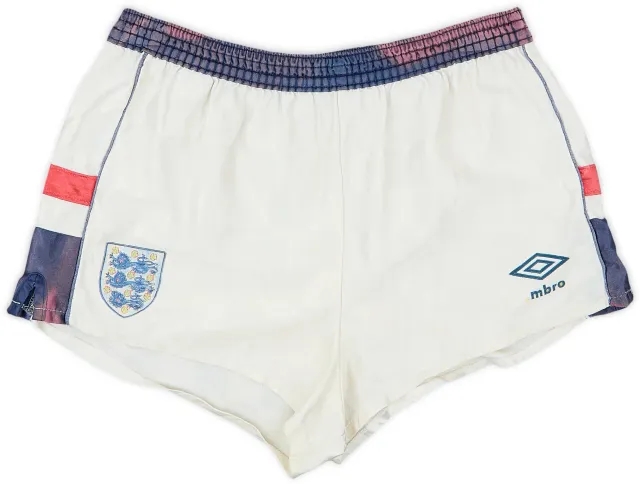 Umbro 19887-89 England Alternate Home Shorts - 5/10 - (S)