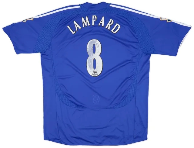 adidas 2006-08 Chelsea Home Shirt Lampard #8 - 5/10 - (XXL)