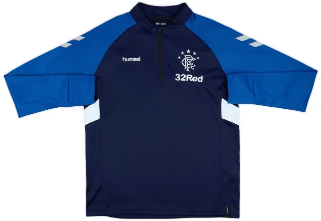 2018-19 Rangers Hummel Track Jacket - 7/10 - (M)