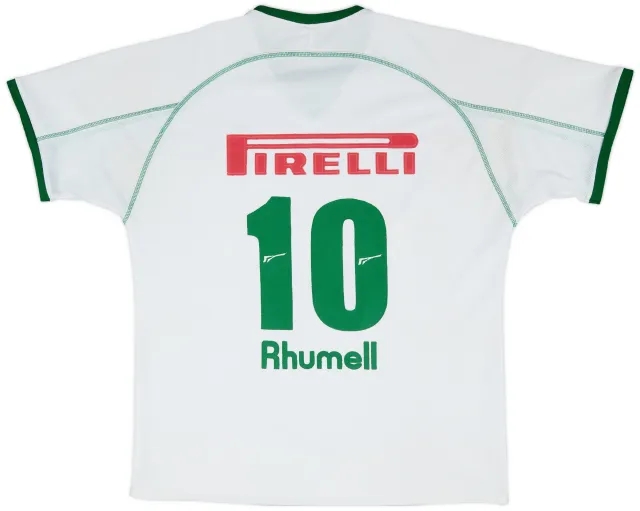 2002-03 Palmeiras Away Shirt #10 - 8/10 - (L)