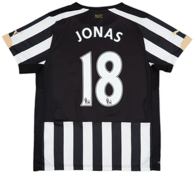Puma 2014-15 Newcastle Home Shirt Jonas #18 - 9/10 - (S)