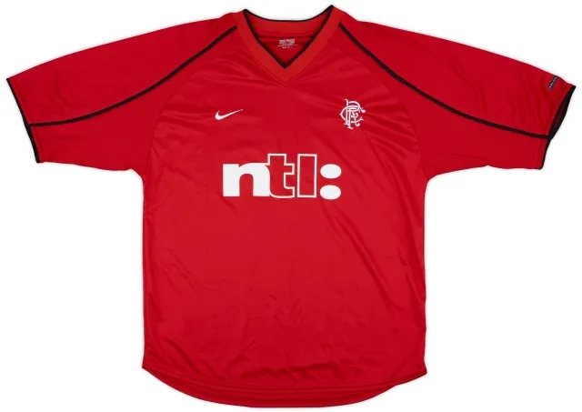 Nike 2000-01 Rangers Third Shirt - 9/10 - (M)