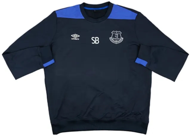 2016-17 Everton Staff Issue Umbro Sweat Top SB' - 6/10 - (XXL)