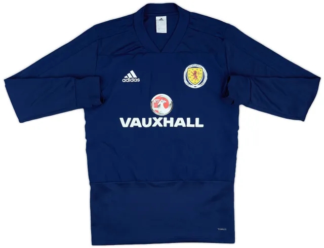 2017-18 Scotland adidas Drill Top - 8/10 - (S)