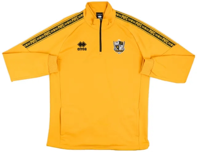 2016-17 Port Vale Errea 1/4 Zip Training Top - 8/10 - (XS)