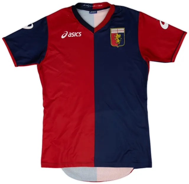Asics 2010-11 Genoa Home Shirt - 7/10 - (S)