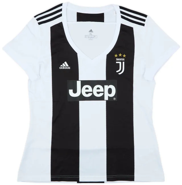 adidas 2018-19 Juventus Home Shirt - 9/10 - (Women's XL)