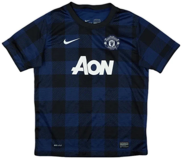 Nike 2013-14 Manchester United Away Shirt - 5/10 - (L.Boys)