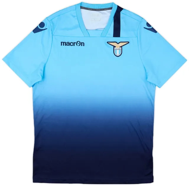 2017-18 Lazio Macron Training Shirt - 9/10 - (L)