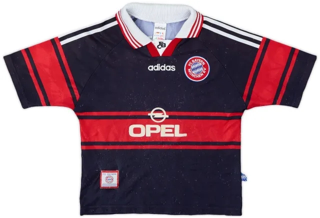 adidas 1997-99 Bayern Munich Home Shirt - 6/10 - (M.Boys)