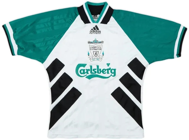 adidas 1993-95 Liverpool Away Shirt - 8/10 - (L.Boys)