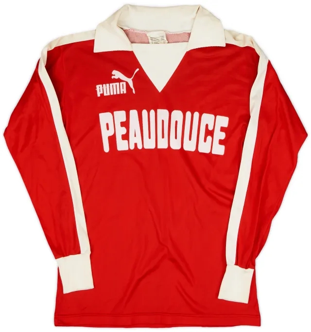 Puma 1981-82 Lille Home L/S Shirt - 7/10 - (XS)