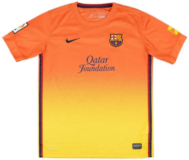 Nike 2012-13 Barcelona Away Shirt - 8/10 - (XL.Boys)