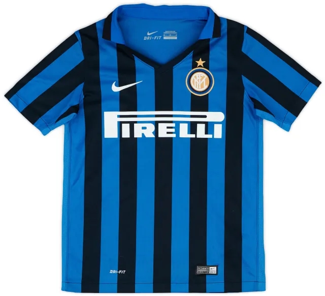 Nike 2015-16 Inter Milan Home Shirt - 8/10 - (M.Boys)