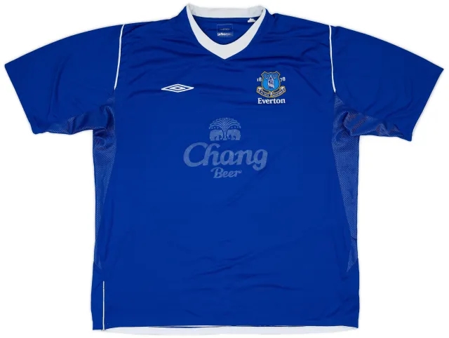 Umbro 2004-05 Everton Home Shirt - 4/10 - (XXL)