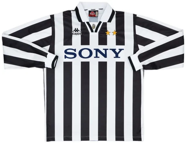 Kappa 1995-97 Juventus Home L/S Shirt - 8/10 - (L)