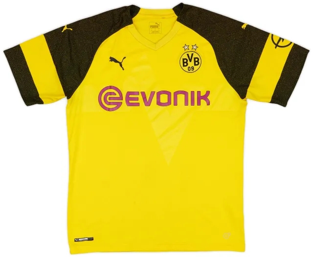 Puma 2018-19 Borussia Dortmund Home Shirt - 5/10 - (XL)