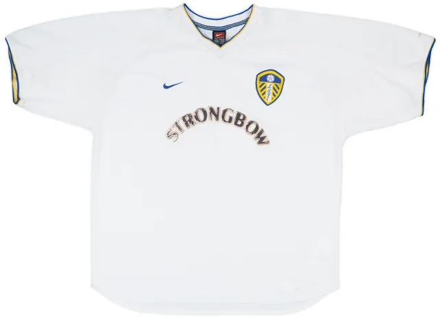 Nike 2000-02 Leeds United Home Shirt - 5/10 - (XL)