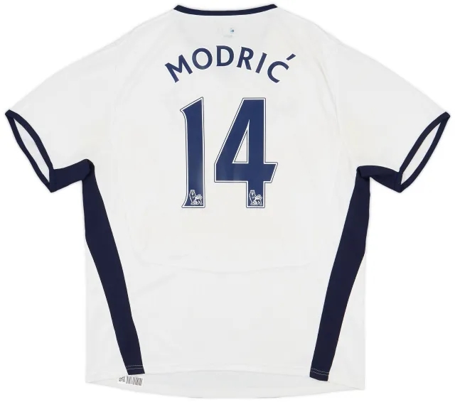 Puma 2008-09 Tottenham Home Shirt Modric #14 - 6/10 - (XL)