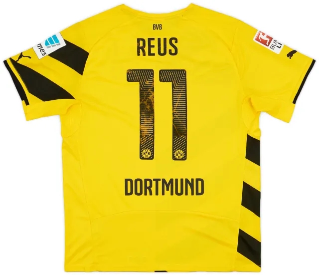 Puma 2014-15 Borussia Dortmund Home Shirt Reus #11 - 6/10 - (L)