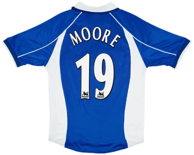 Puma 2000-02 Everton Home Shirt Moore #19 - 7/10 - (L)