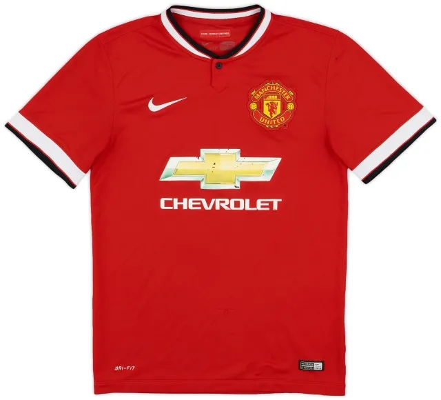 Nike 2014-15 Manchester United Home Shirt - 5/10 - (S)