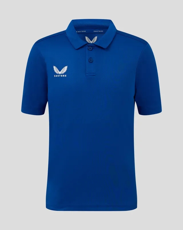Castore Junior Performance Polo - Brilliant White