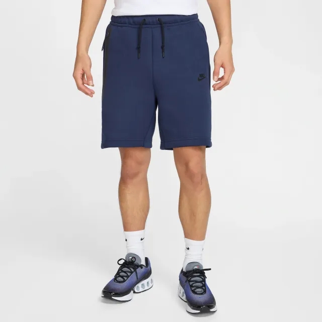 Nike Tech Fleece Men Shorts - Blue