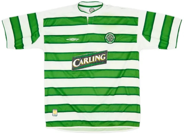 Umbro 2003-04 Celtic Home Shirt - 5/10 - (L)